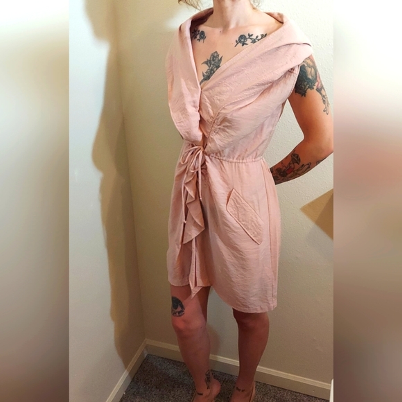 BCBG MaxAzaria 90s Punk Rock Fashion Dress Size M - Picture 1 of 9